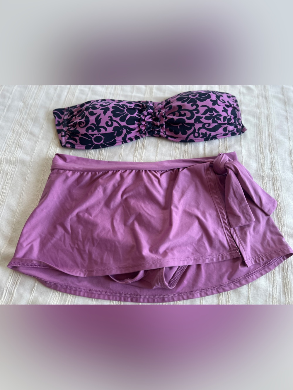 TOMMY BAHAMA Bandeau & Skirted Bikini | Women’s S & M